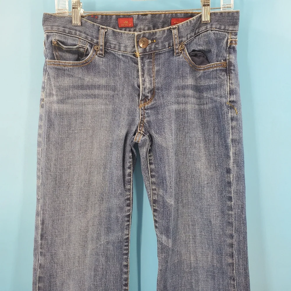 Express X2 Low Rise Eva Wide Leg Jeans 31 - Picture 8 of 16